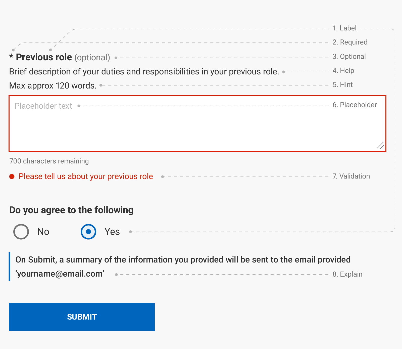 Digital Designing form elements to help users - Digital