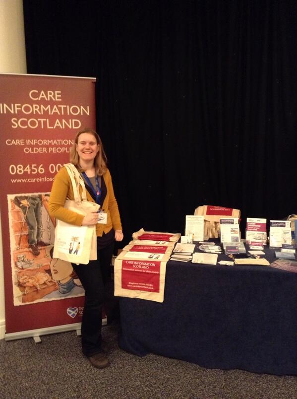 Care Information Scotland at the Social Services Expo 2014