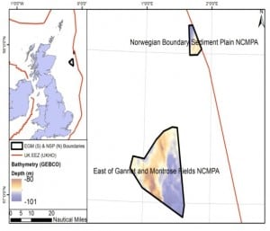 Figure 1 1515S East of Gannet and Montrose Fields and the Norwegian Sedimentary Plain