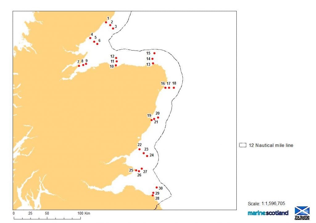 Figure 1 Positions of all 30 moorings to be deployed during cruise 0417A