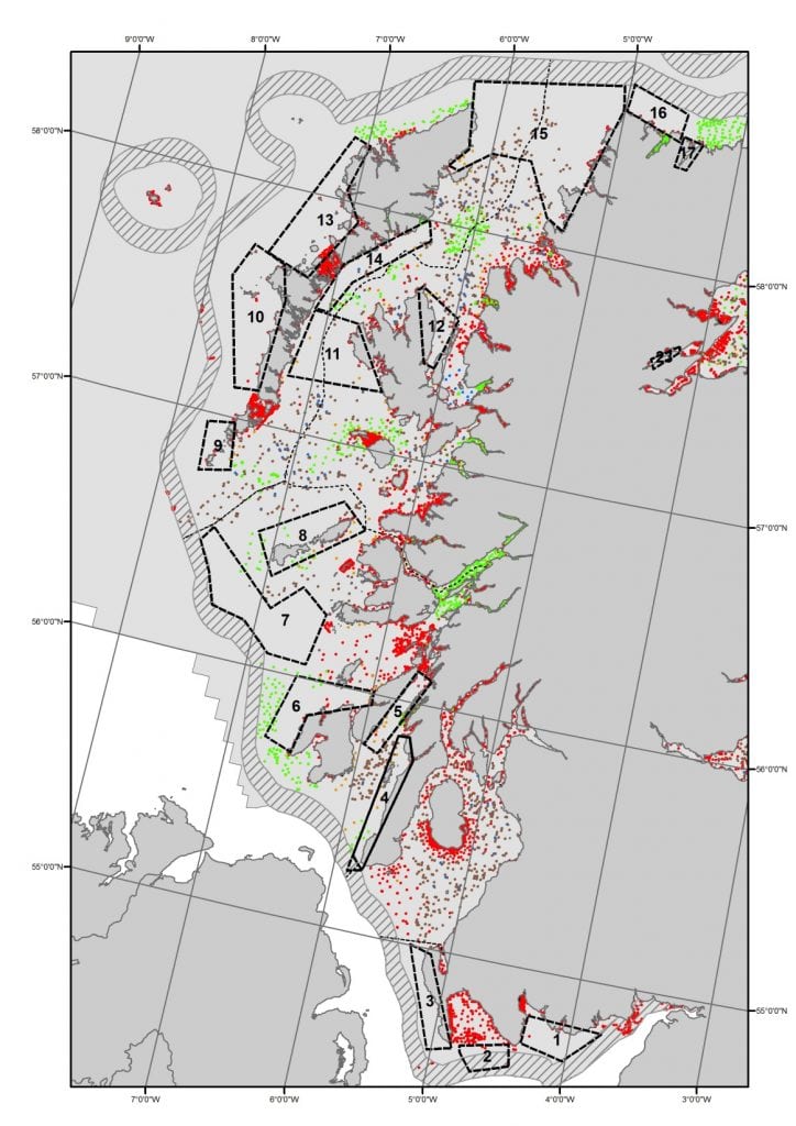 Figure 2 Possible Contingency survey areas 0818A