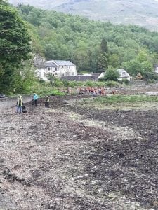 Volunteers at Arrochar in May 2018