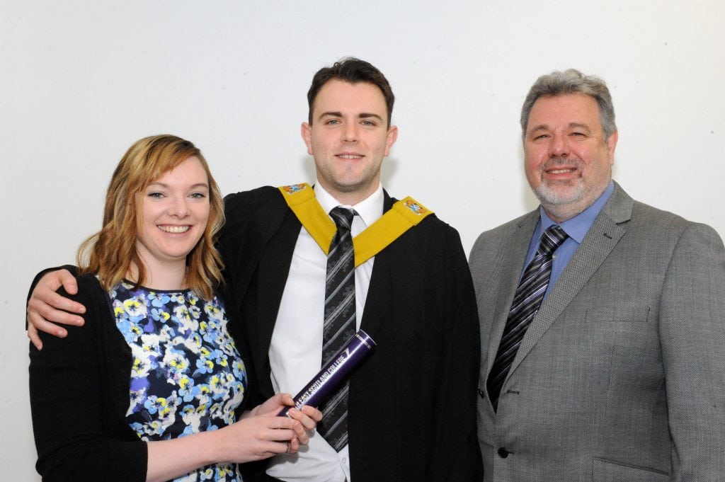 Phil, Danny and Laura Copland