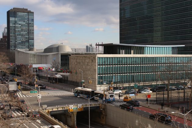 The UN Building in New York