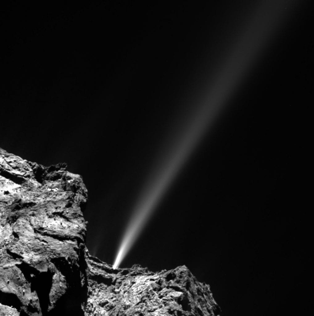 Comet 67P/Churyumov-Gerasimenko. Image: ESA/Rosetta