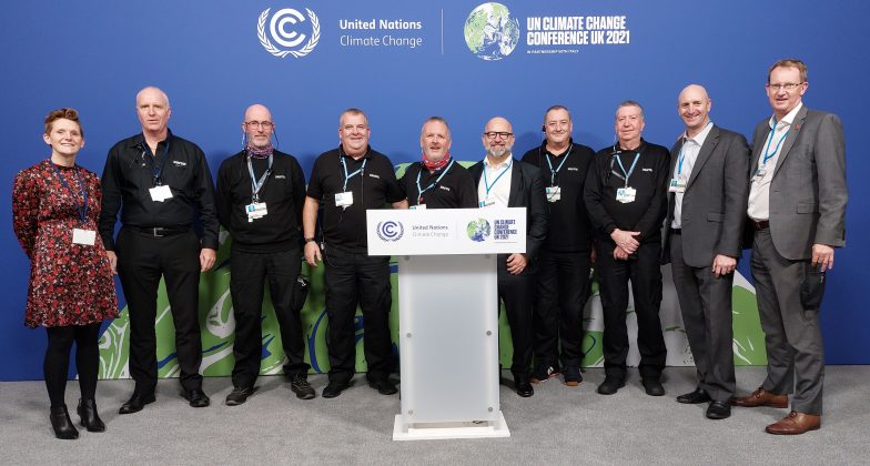 Xerox team at COP26 Climate Conference