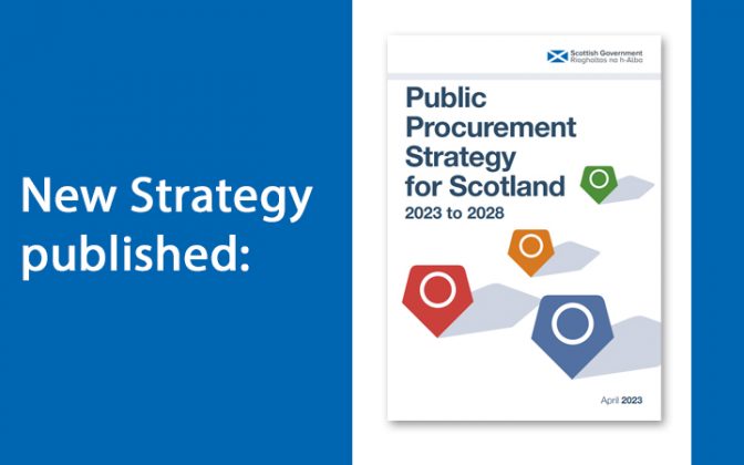 New Strategy published: Public Procurement Strategy for Scotland 2023 to 2028