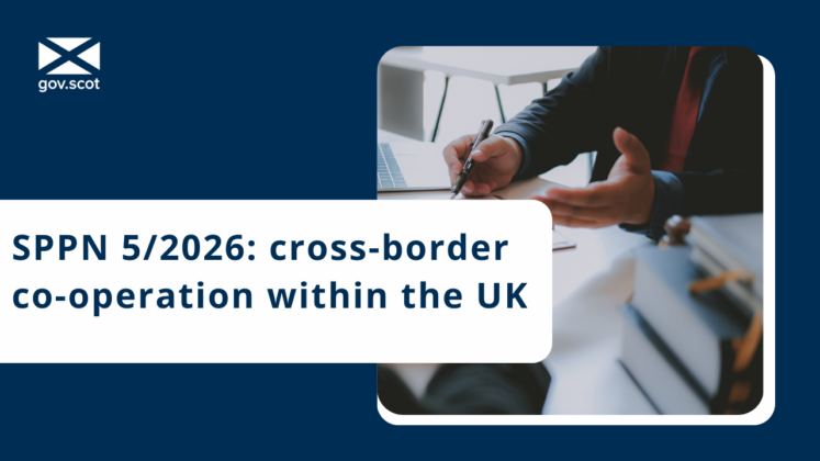 SPPN 5/2026: cross-border co-operation within the UK