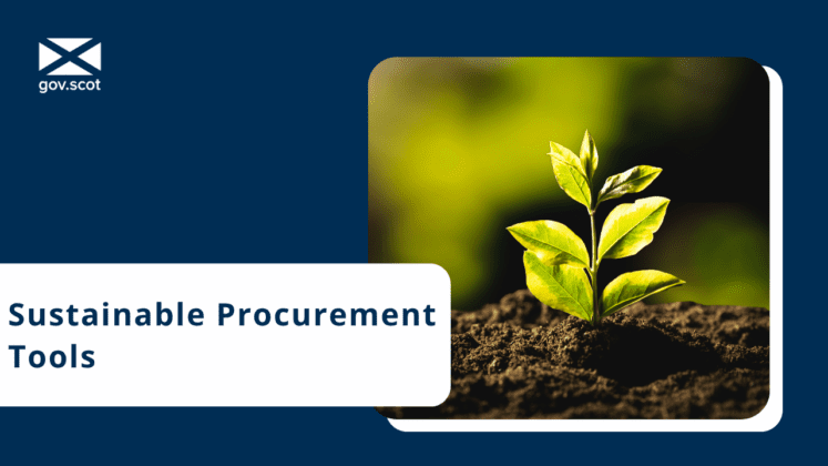 Sustainable Procurement Tools