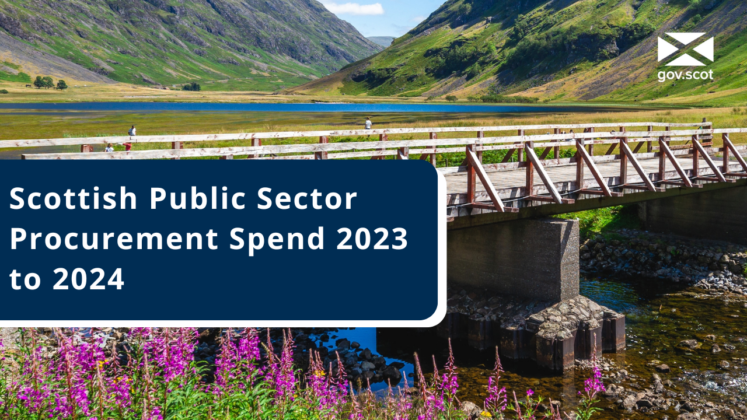 Scottish Public Sector Procurement Spend 2023 - 2024