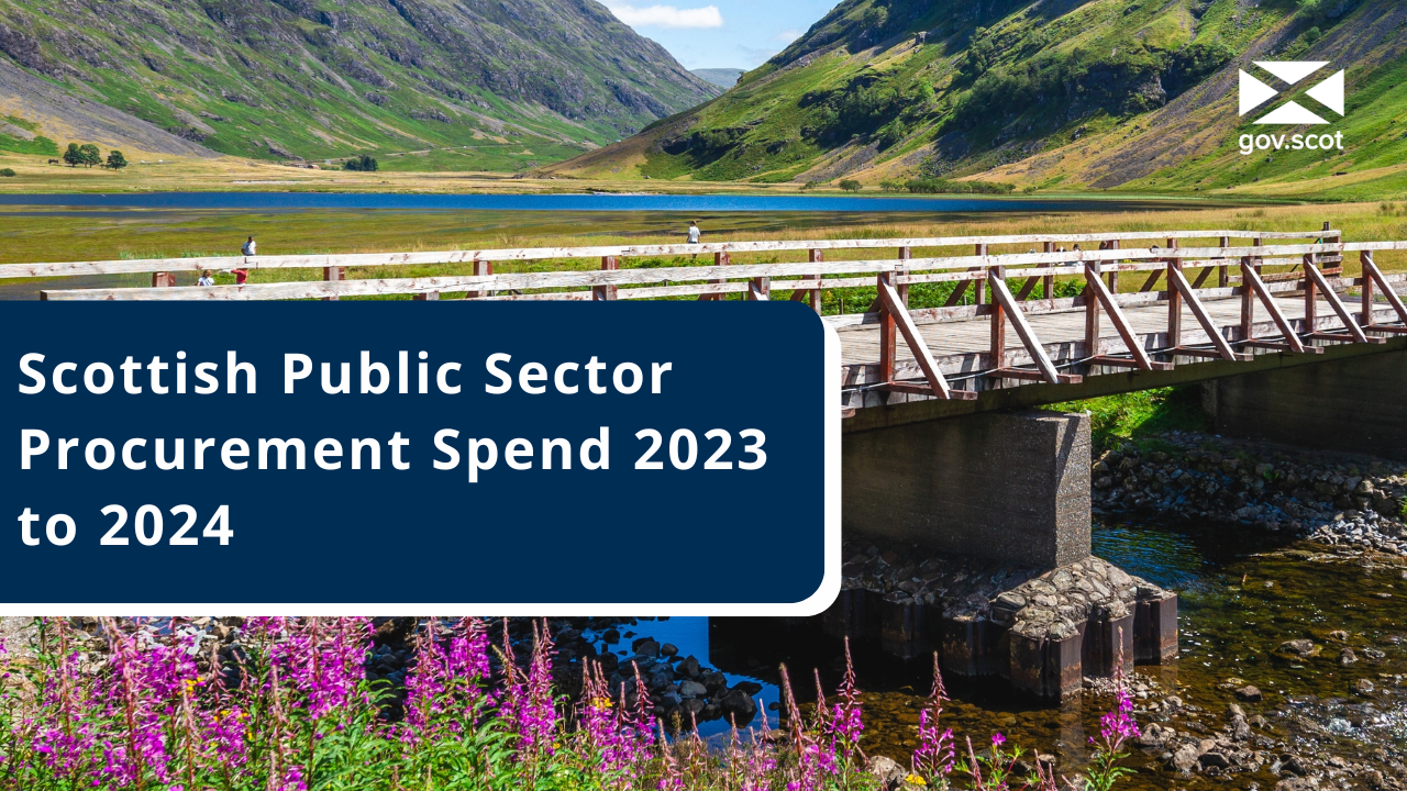 Public Procurement and Property Scottish Public Sector Spend 2023 ...