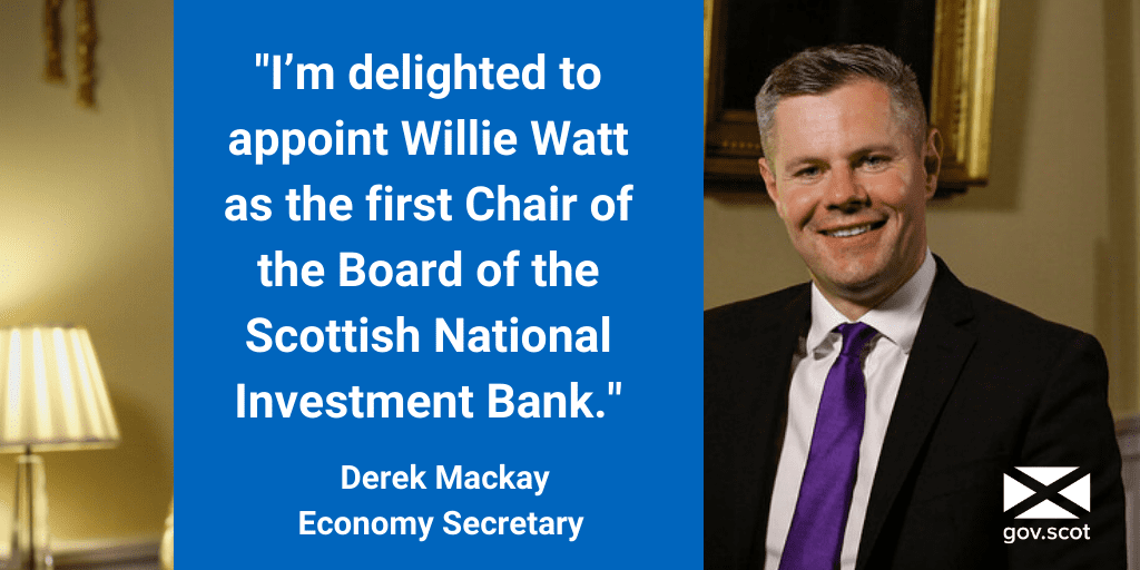 Scotland's Economy Chair of the Scottish National